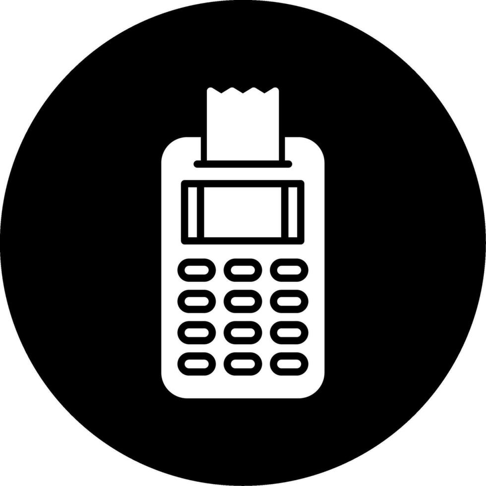 Pos Terminal Vector Icon