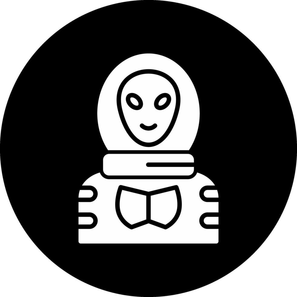 icono de vector alienígena