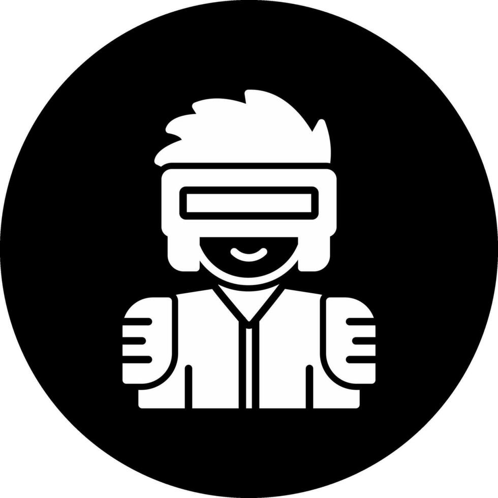 cyberpunk vector icono