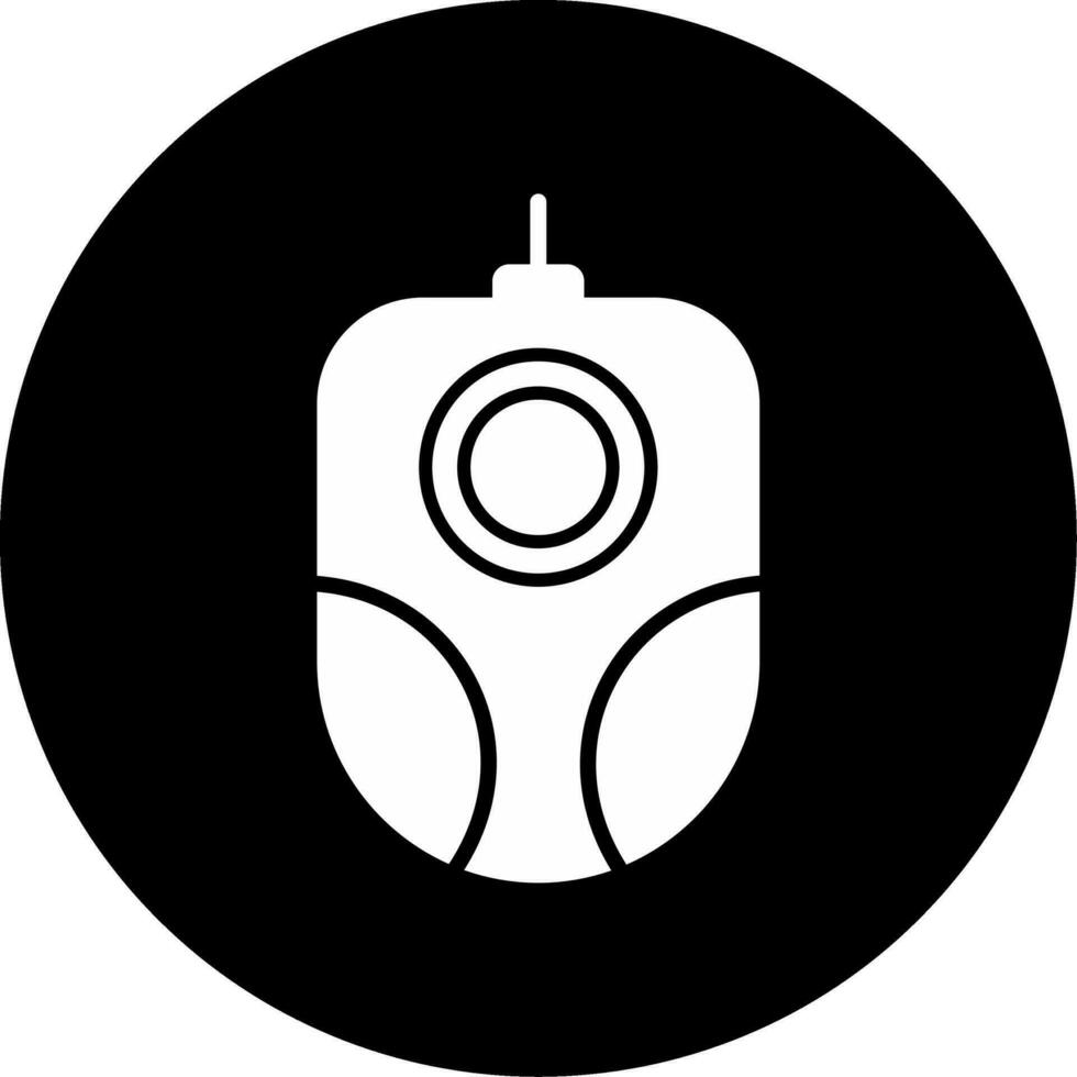 trackball vector icono