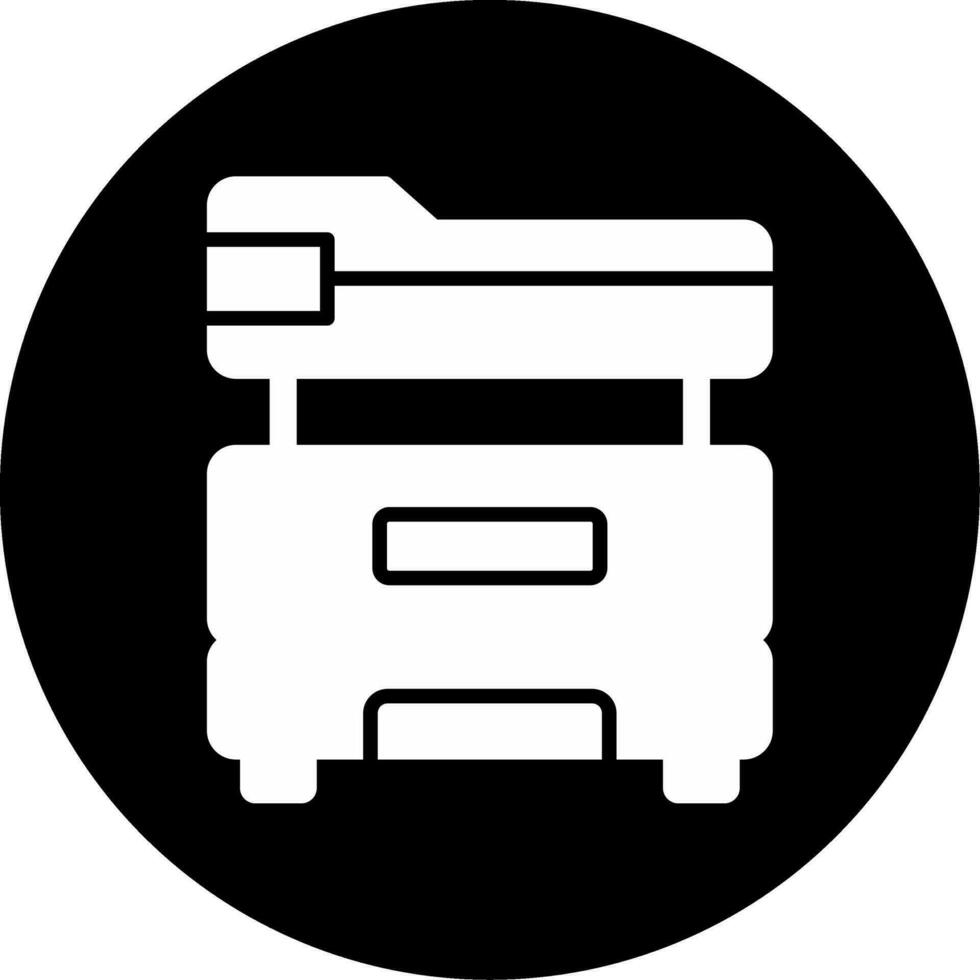 multifunción impresora vector icono