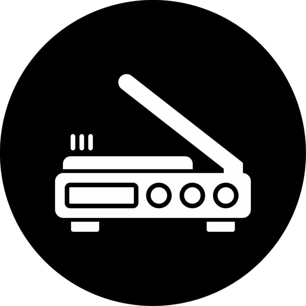 3d Scanner Vector Icon