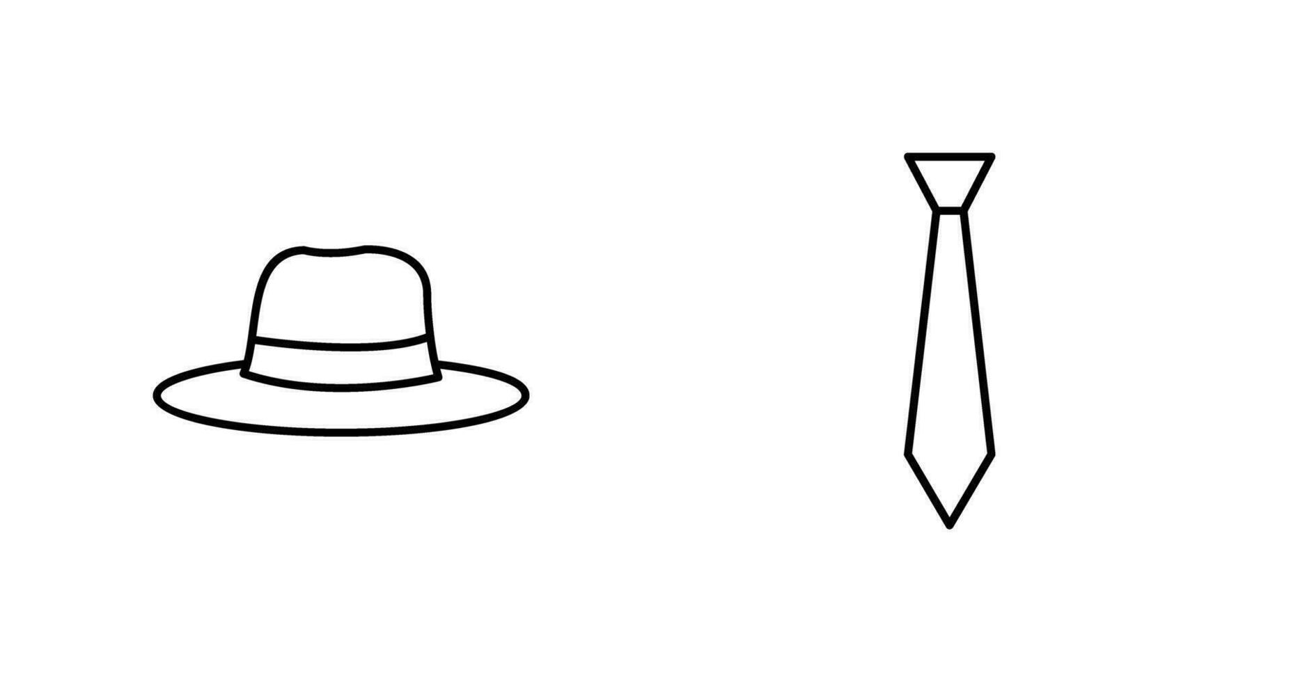 Woman and Tie Icon vector