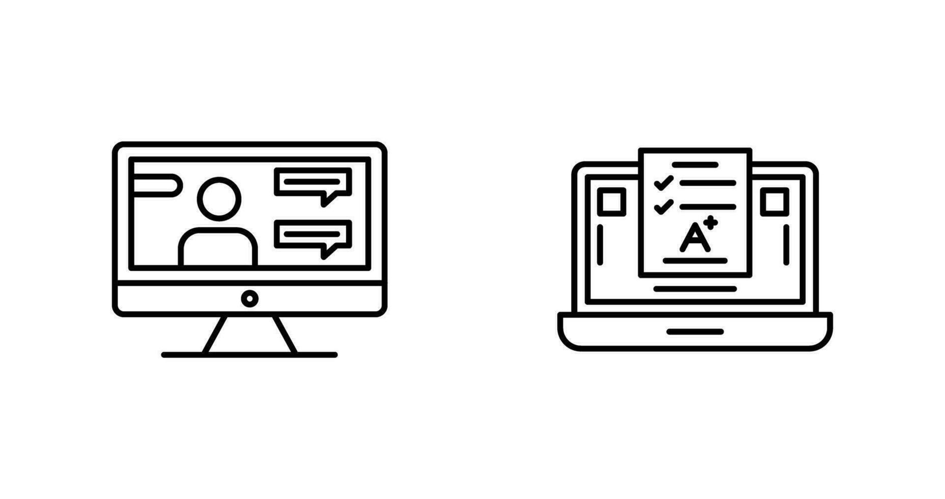 Internet and Scores Icon vector