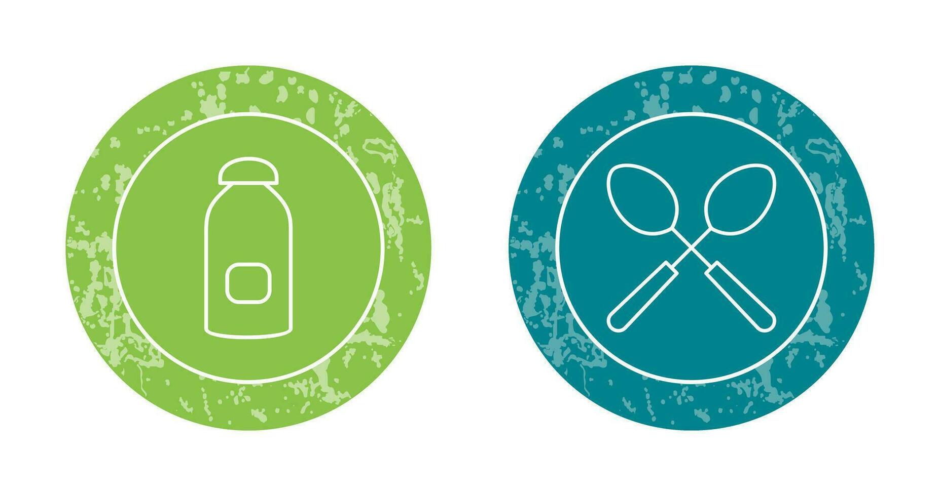 syrup and spoon Icon vector