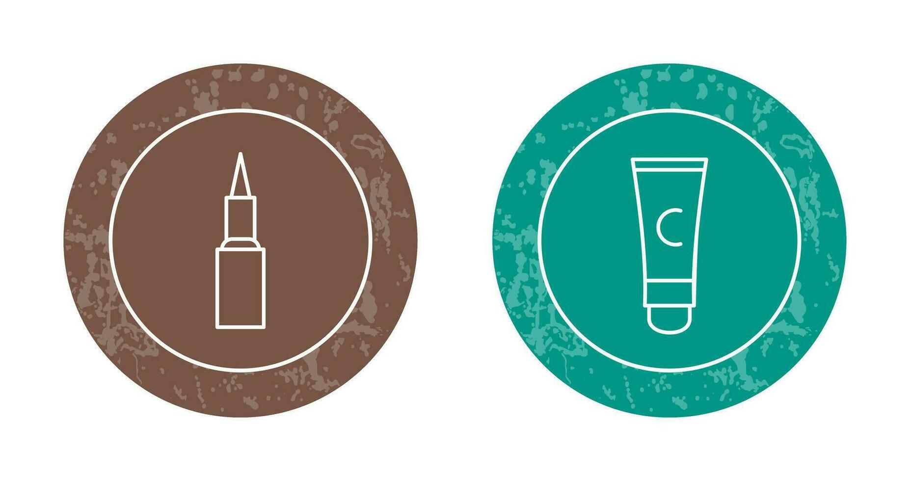 Kajal cosmetics and Conditioner  Icon vector