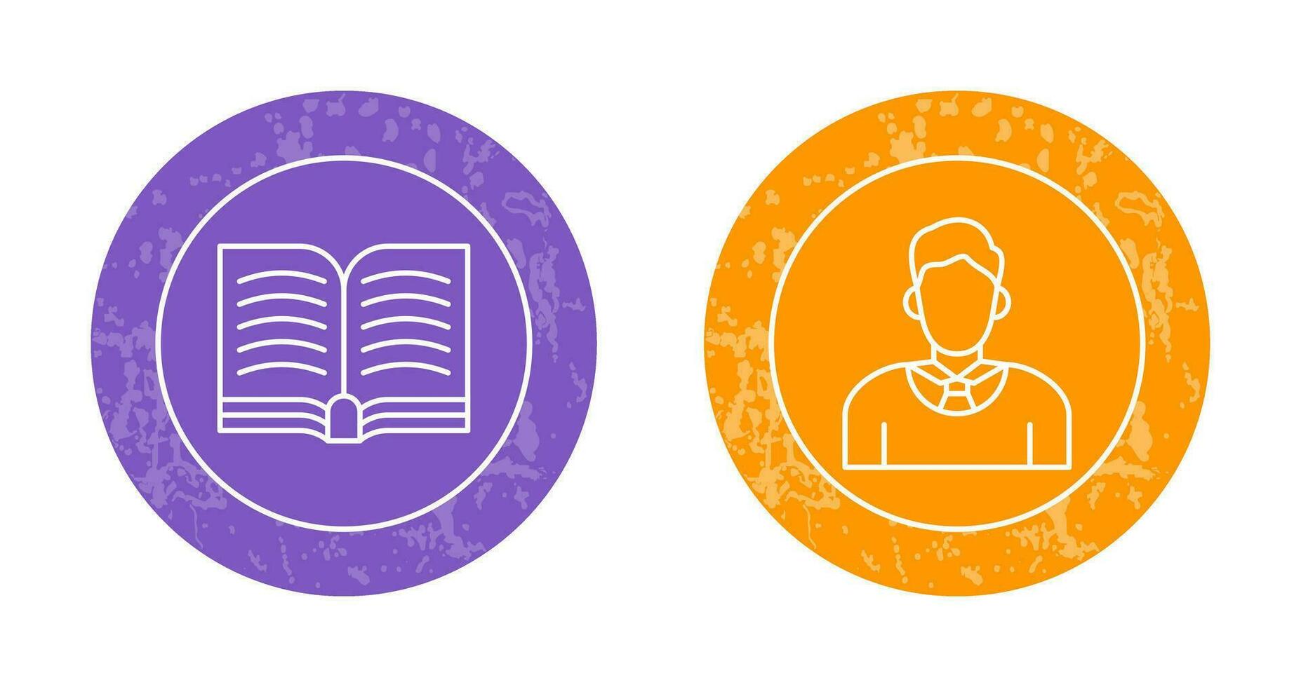 Book and Judge Icon vector