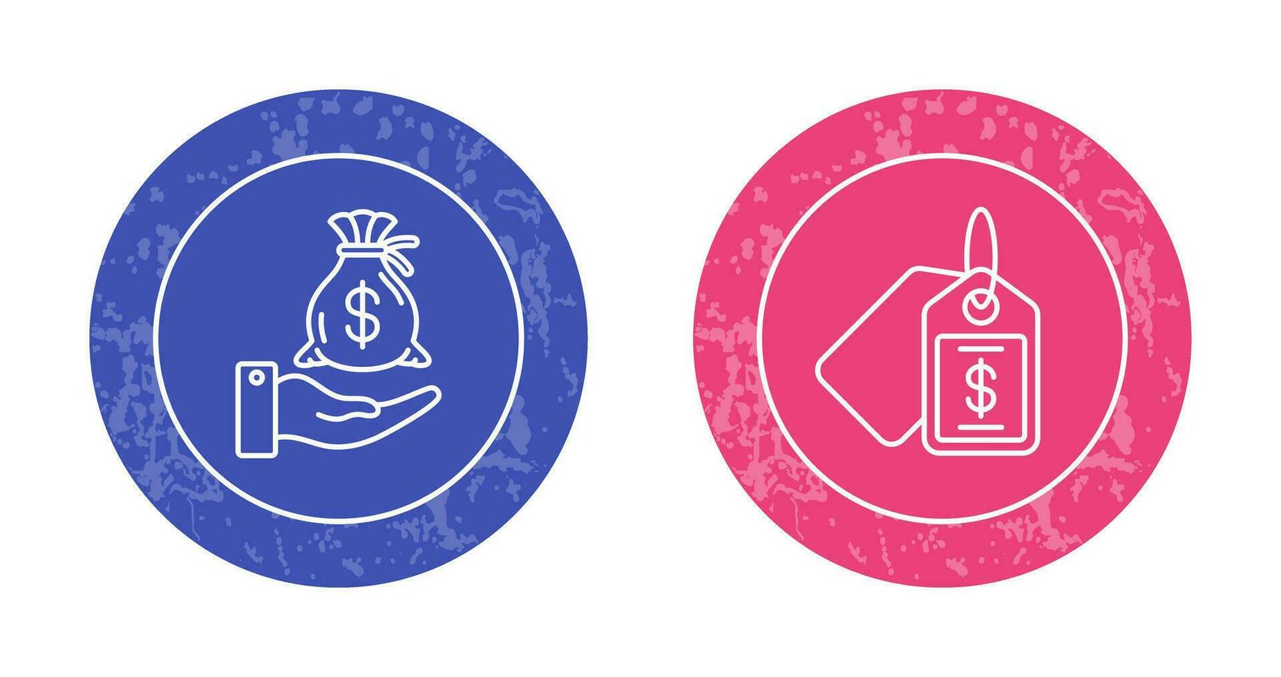 Income and Price Icon vector