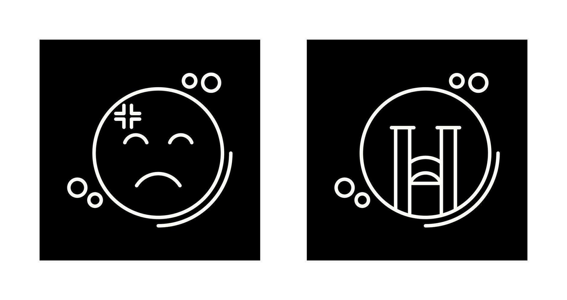 Dissapointment and Crying Icon vector