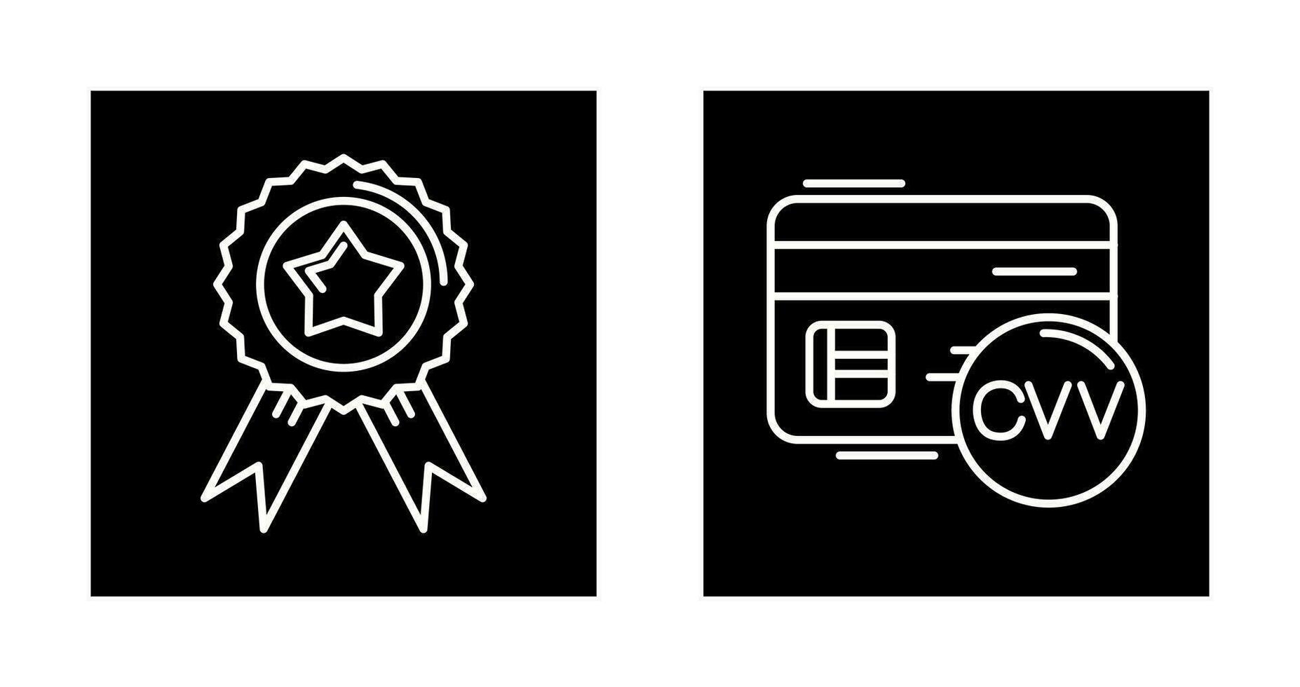Badge and Code Icon vector