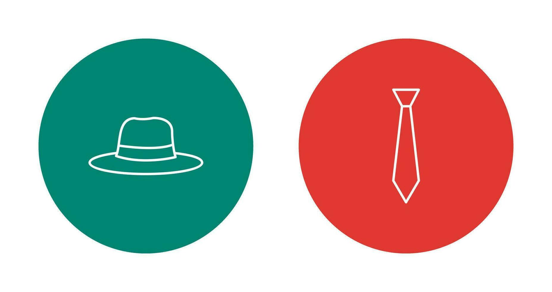 Woman and Tie Icon vector
