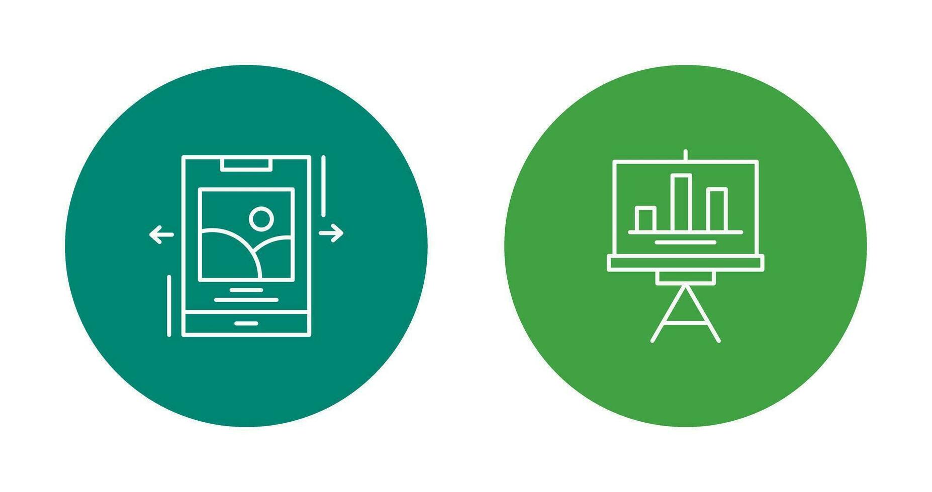 Swipe and Finance Icon vector