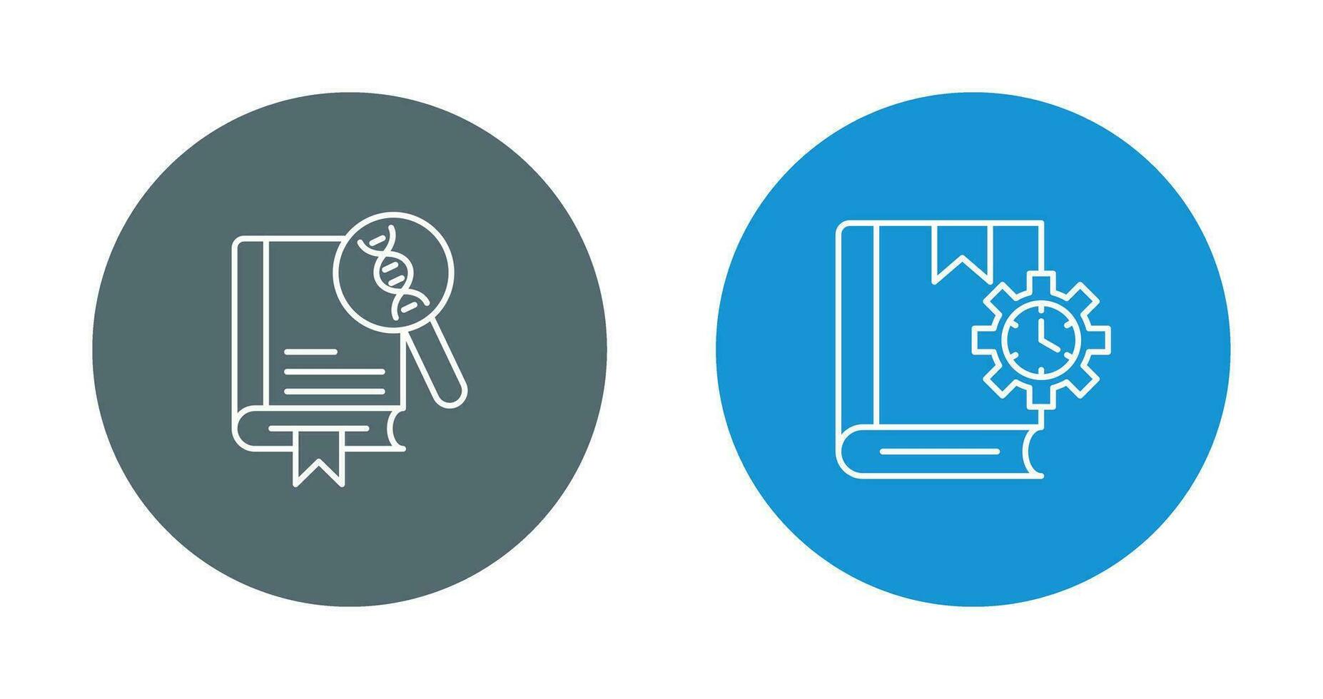 Genetics and Duration Icon vector