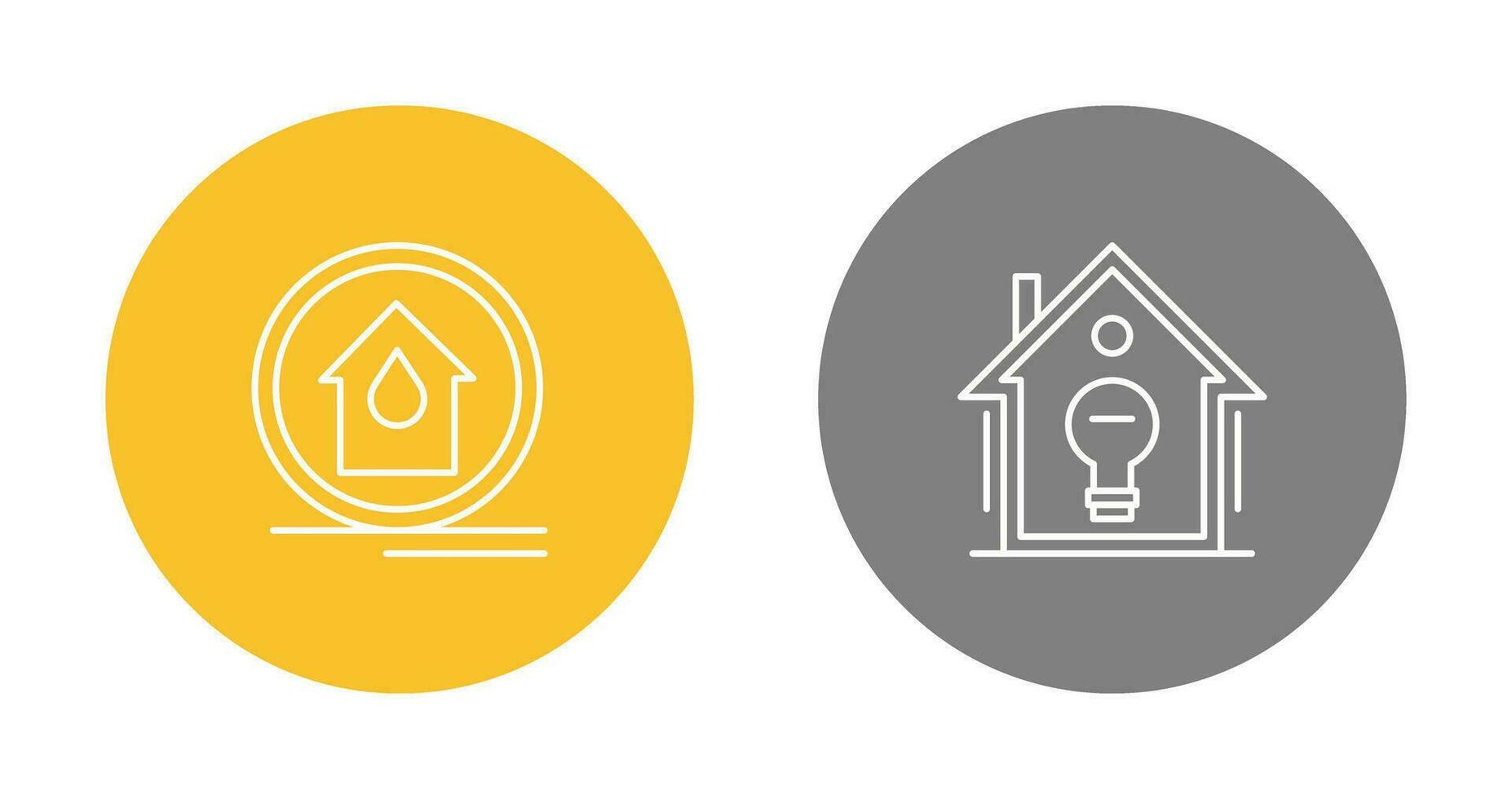 Fire Alarm and Home Automation Icon vector