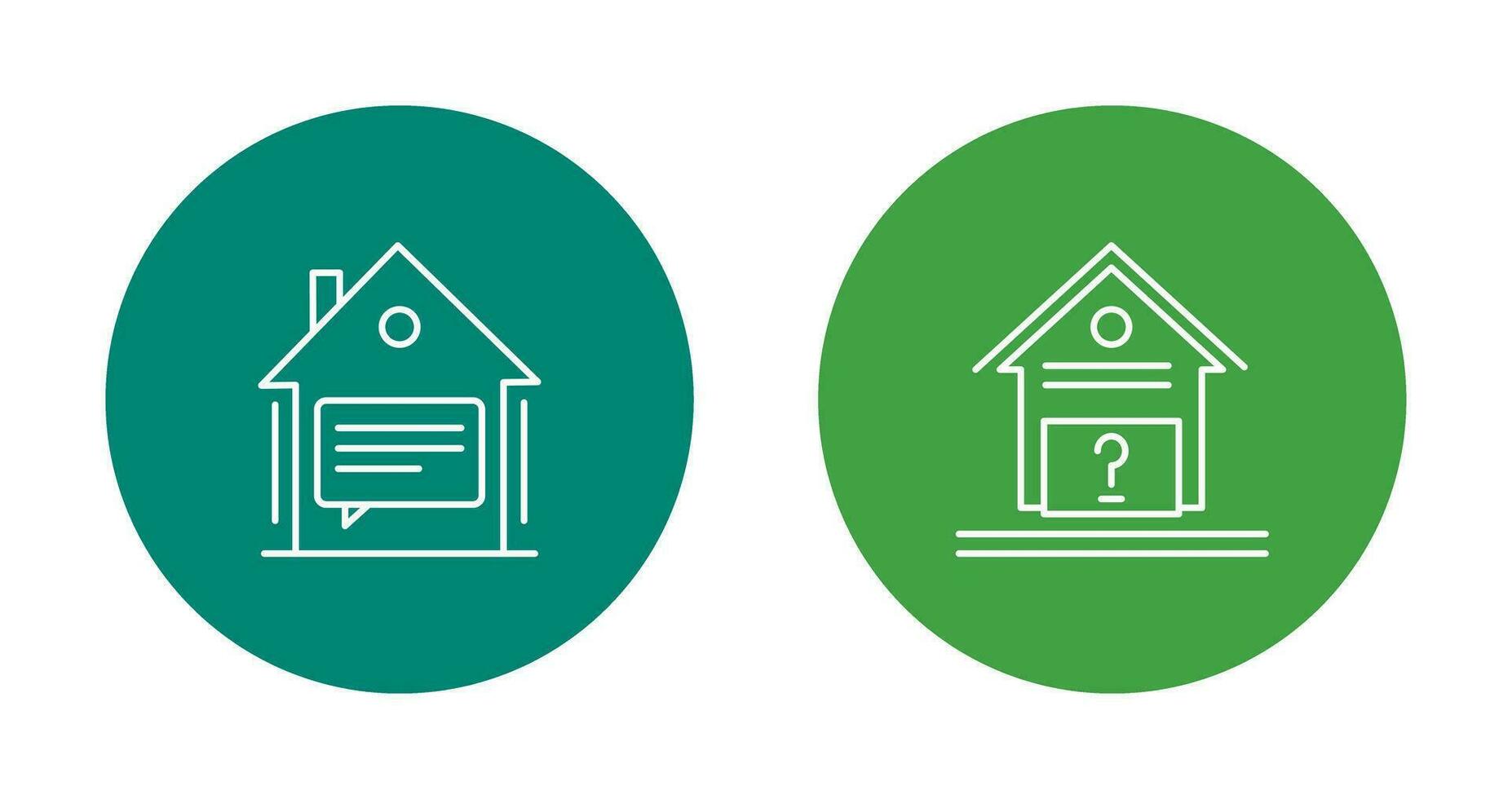 Message and Unknown Icon vector