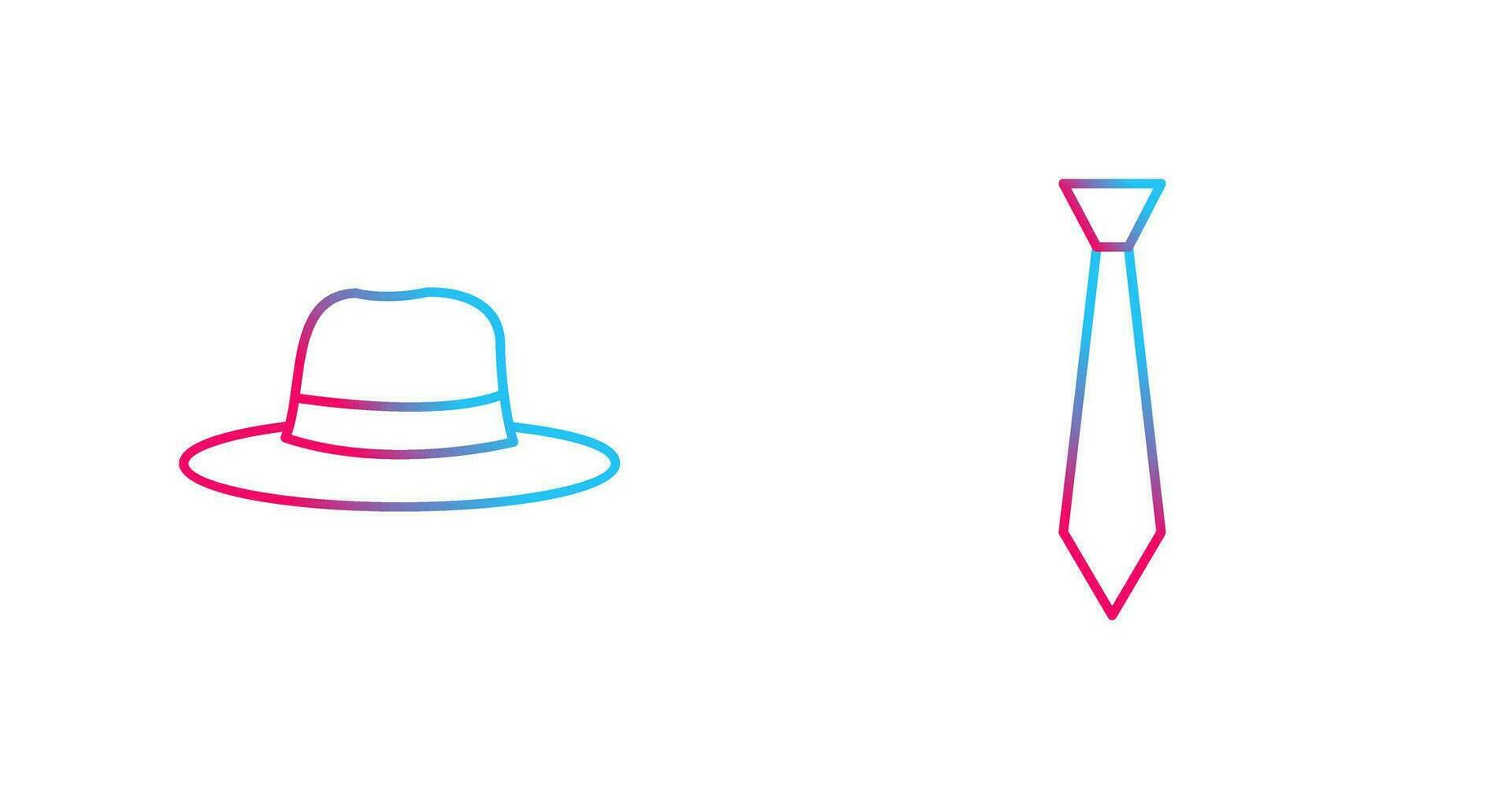 Woman and Tie Icon vector