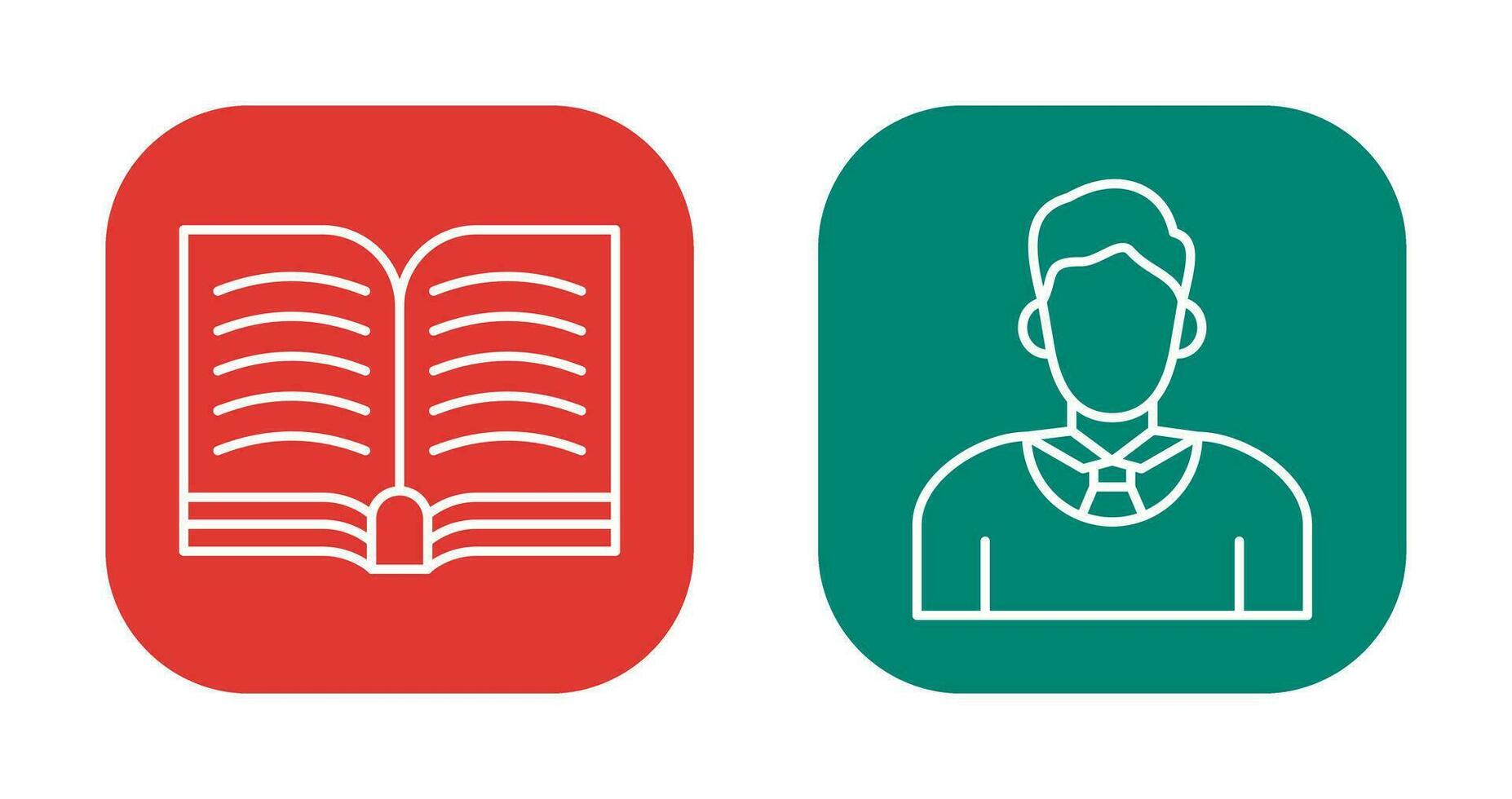 Book and Judge Icon vector