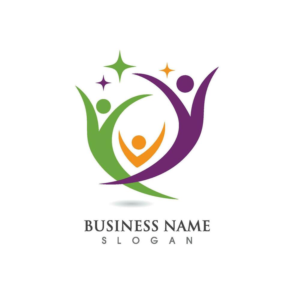 Community, network and social icon vector