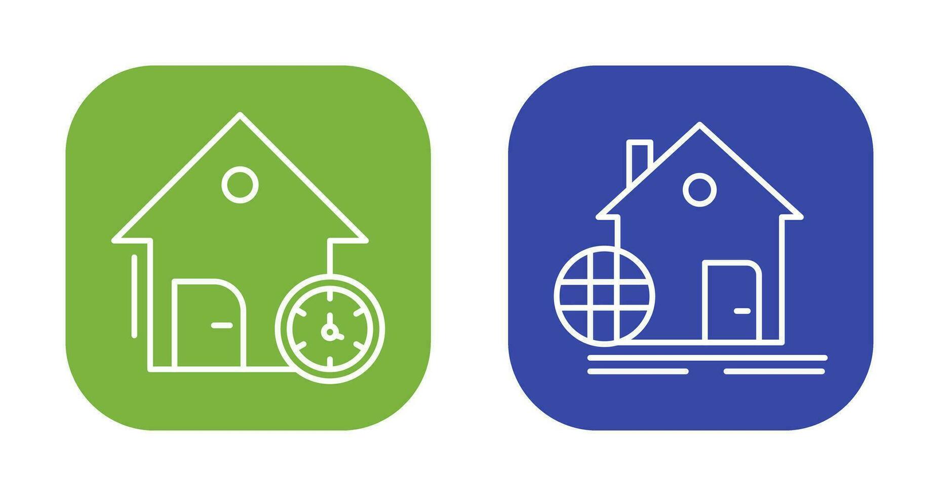 Time and Web Development Icon vector