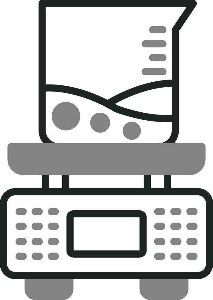 Chemical Weight Vector Icon