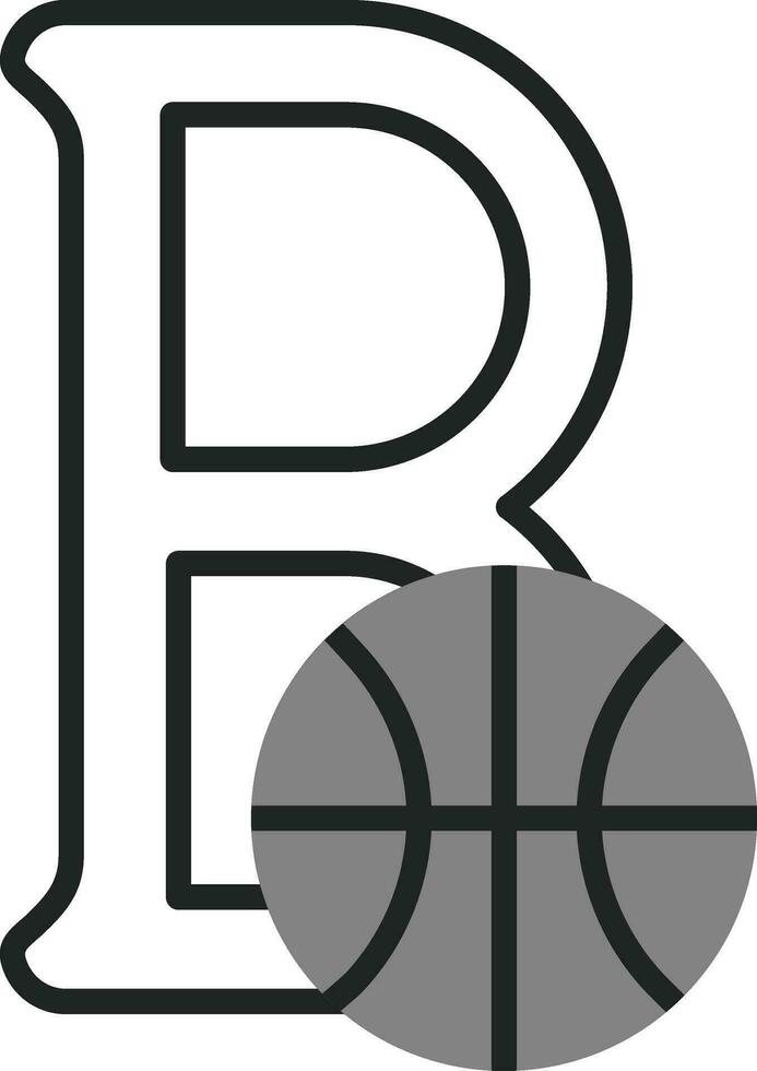 Capital B Vector Icon
