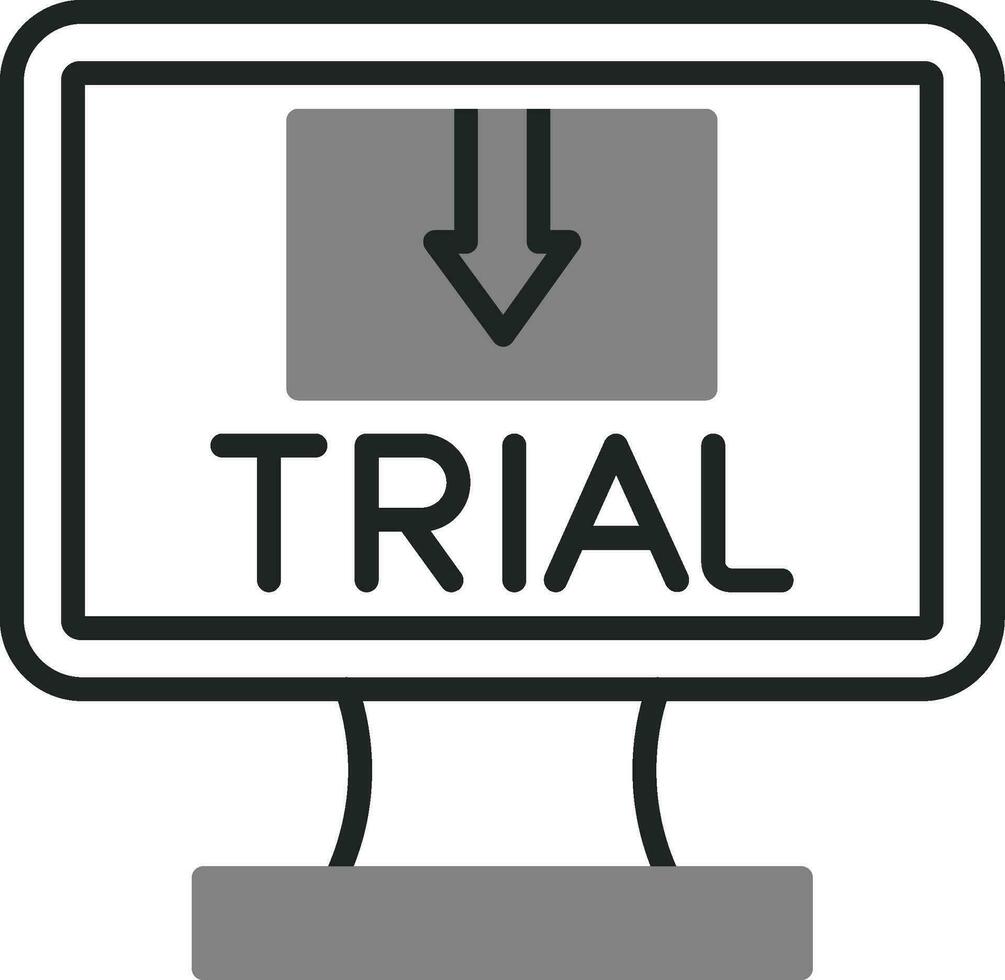 free trial Vector Icon