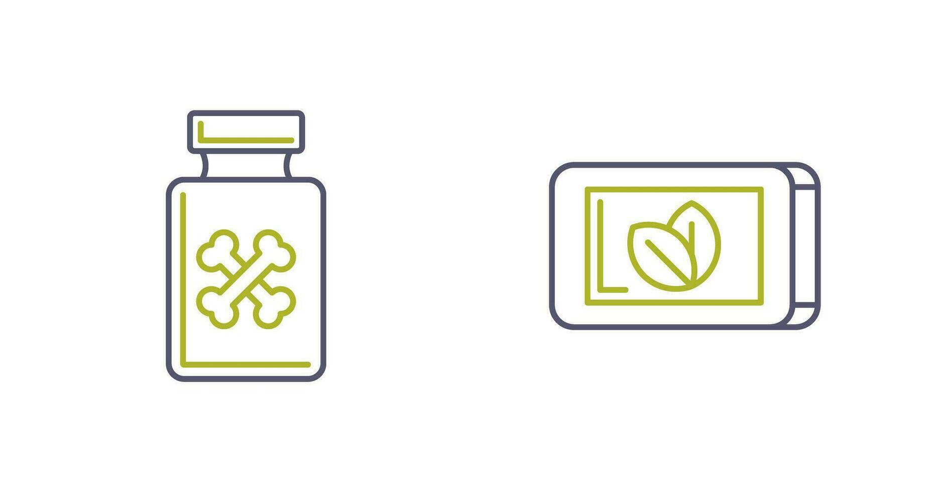Poison and Tobacco Icon vector