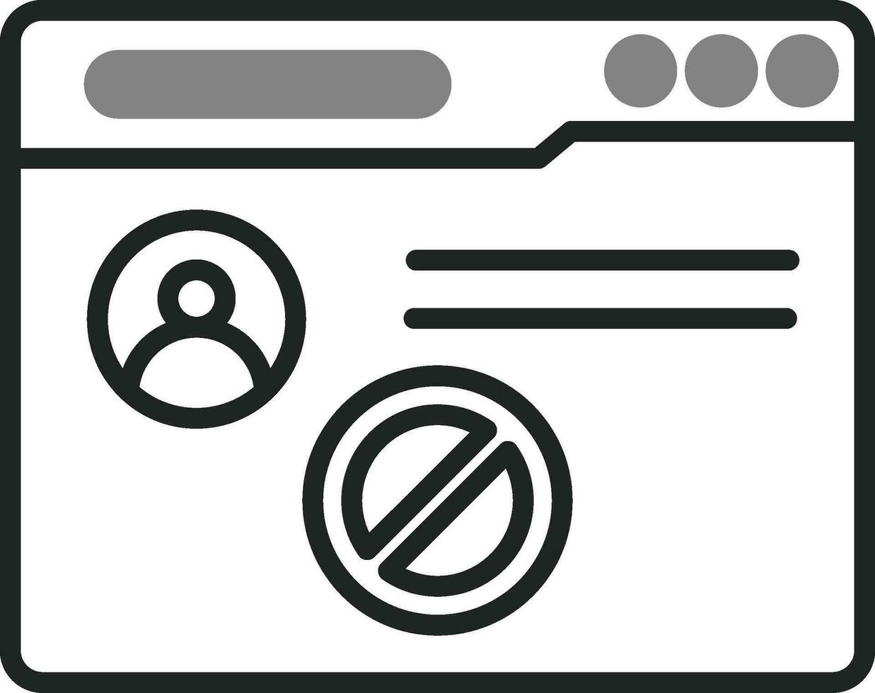 Banned Vector Icon
