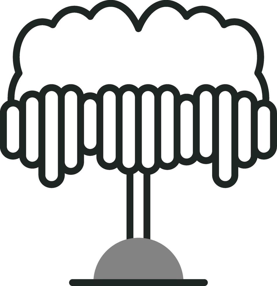 Wisteria Vector Icon
