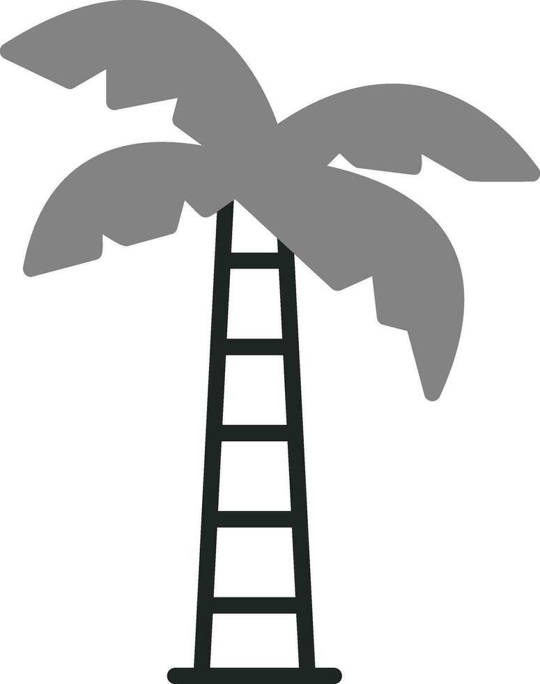 icono de vector de árbol de Palma