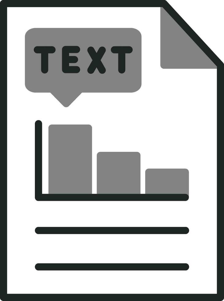 icono de vector de texto