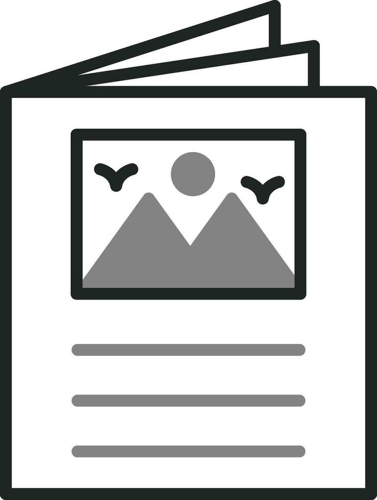 Brochure Vector Icon
