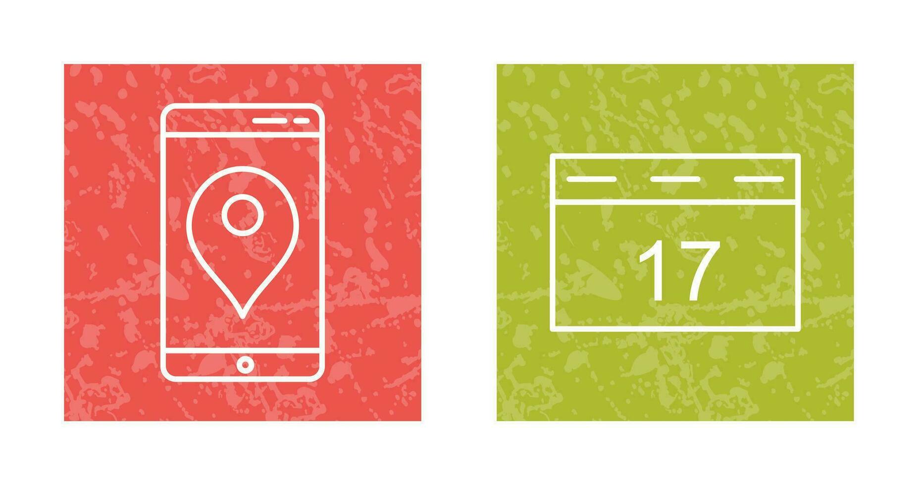 Gps Service and Event Management Icon vector