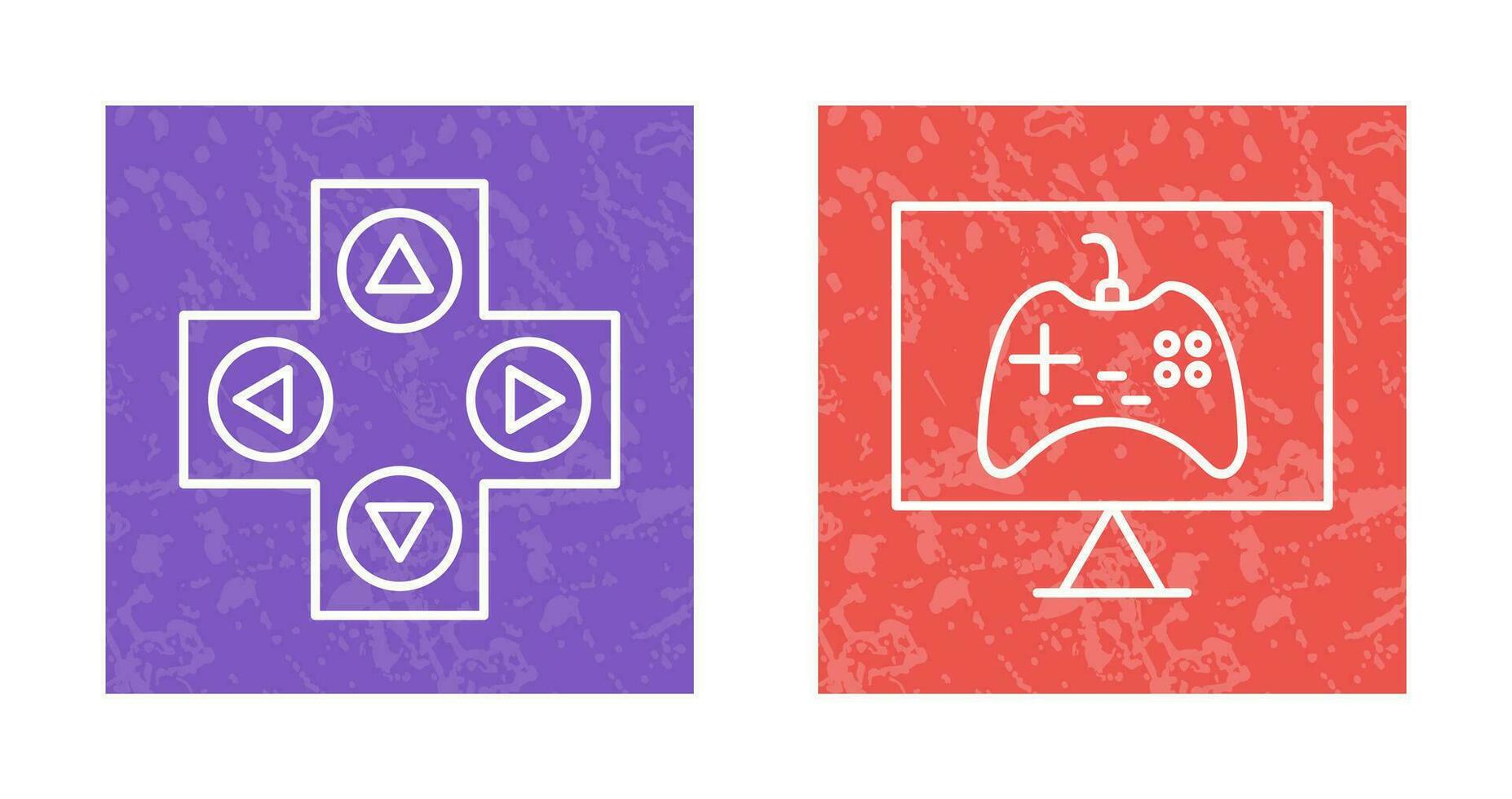 Gaming Control and Online Games Icon vector