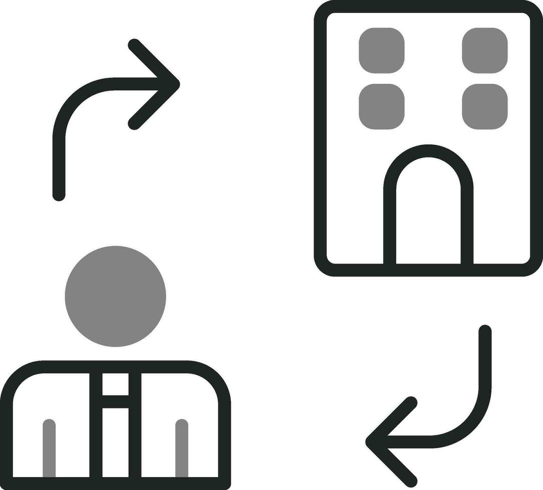 B2c Vector Icon