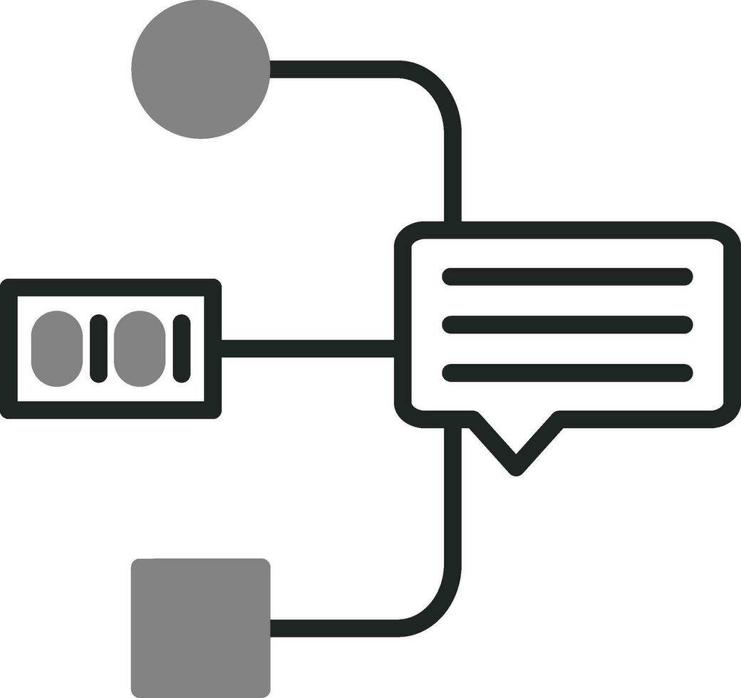 Natural Language Processing Vector Icon