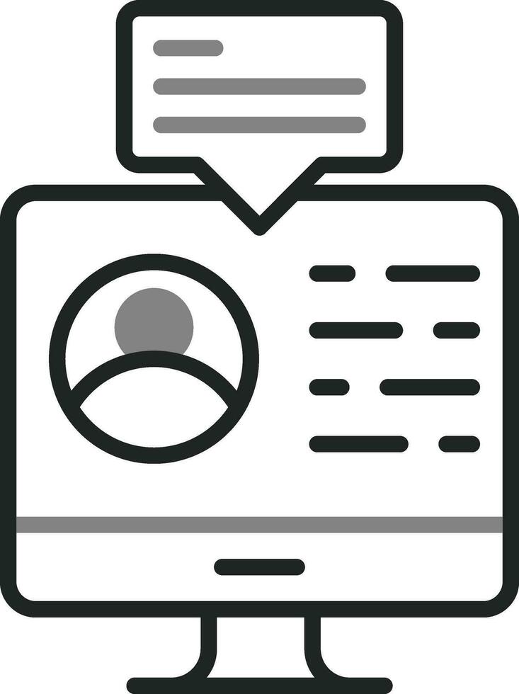 Digital Assistant Vector Icon