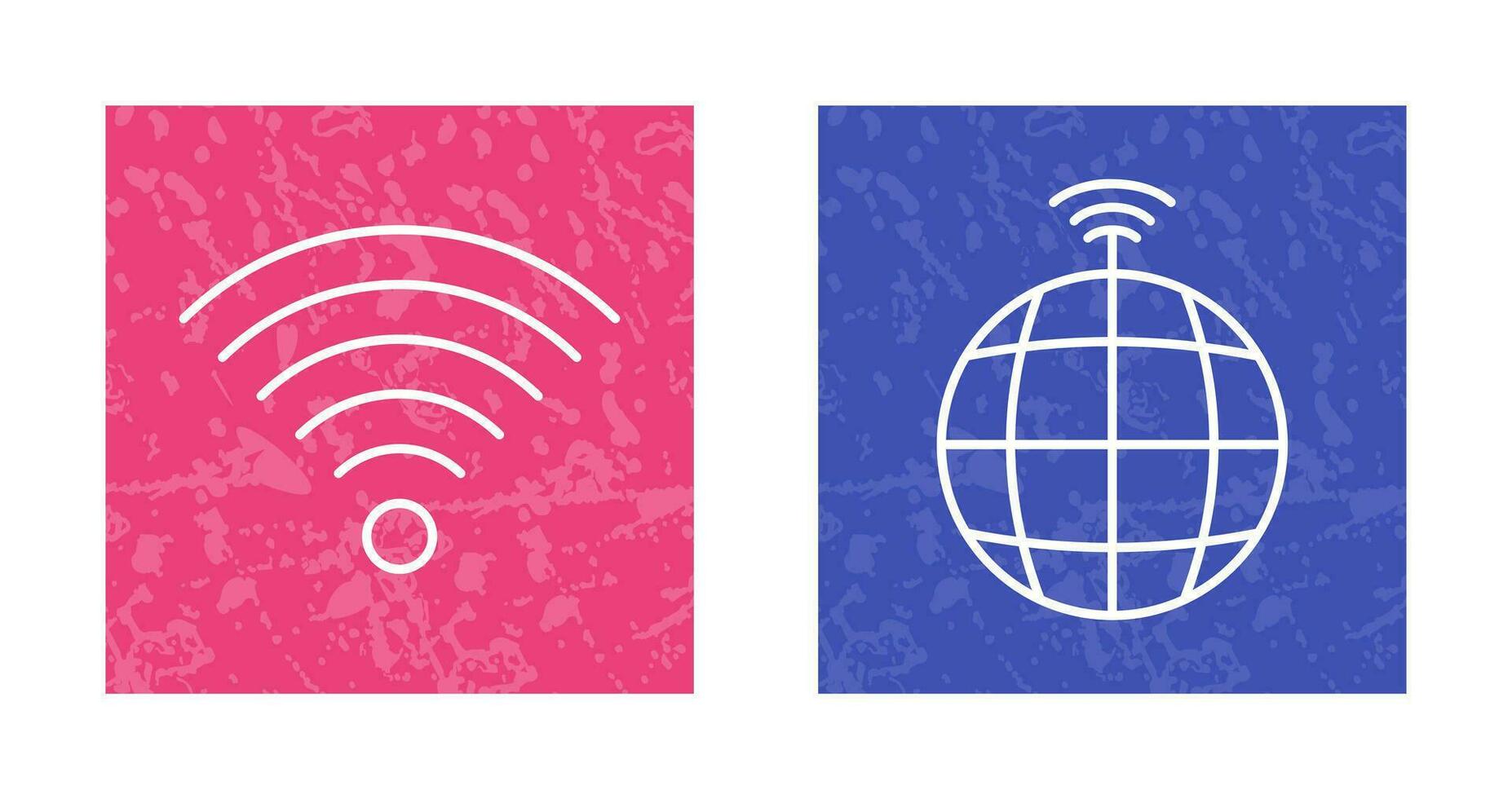 Signal on User and global Signals Icon vector