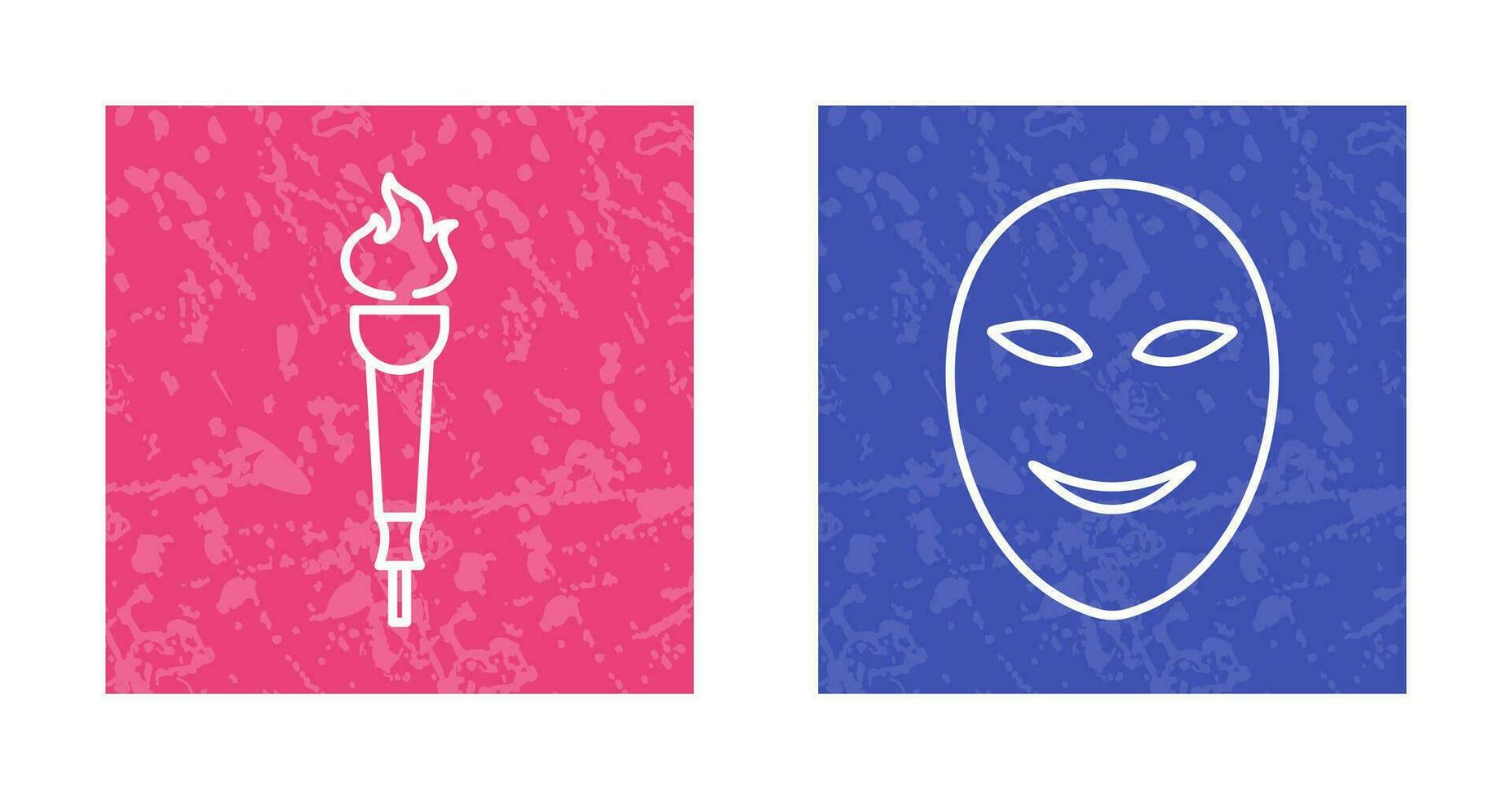 Museum Torch and Ancient Icon vector