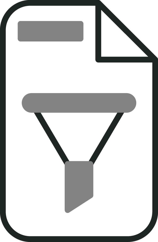 Filtering Vector Icon