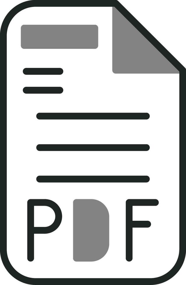 Pdf Vector Icon