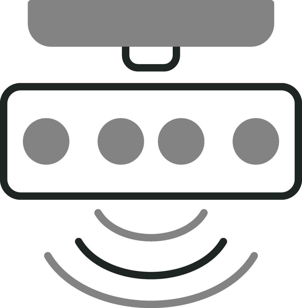 Motion Sensor Vector Icon