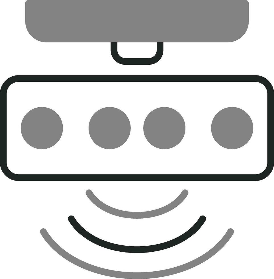 Motion Sensor Vector Icon