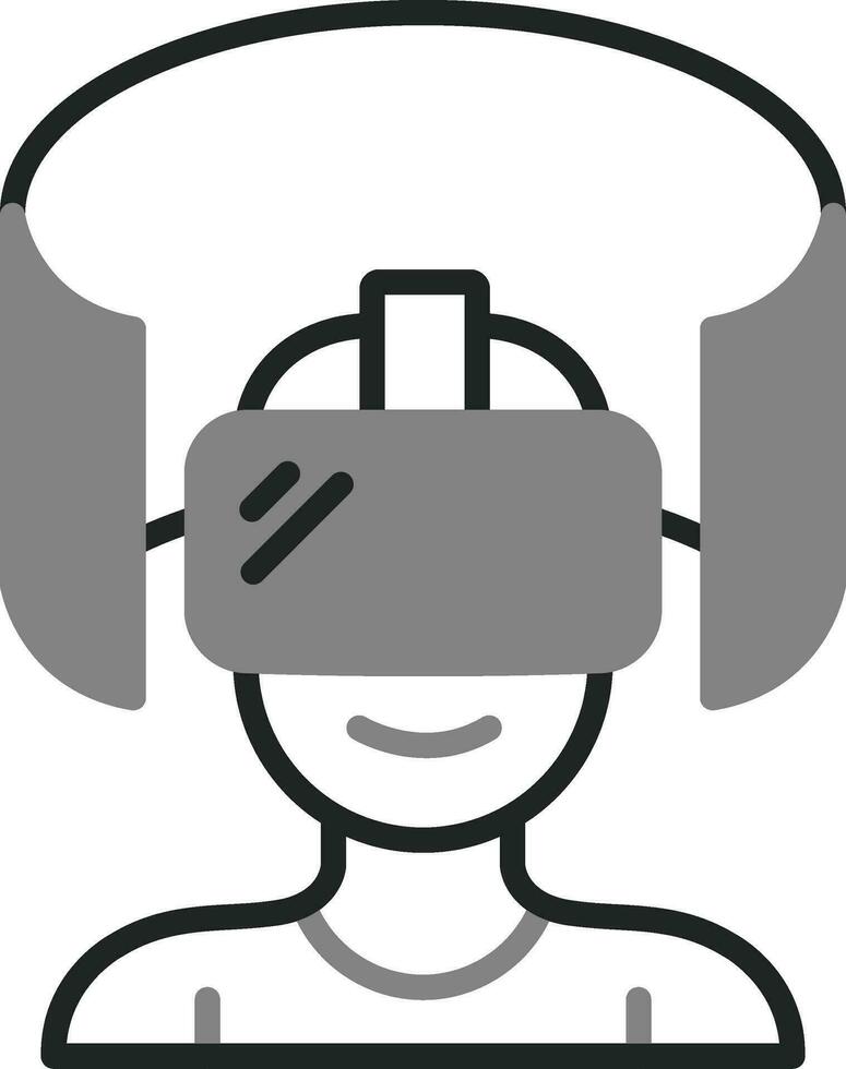 Augmented Reality Vector Icon