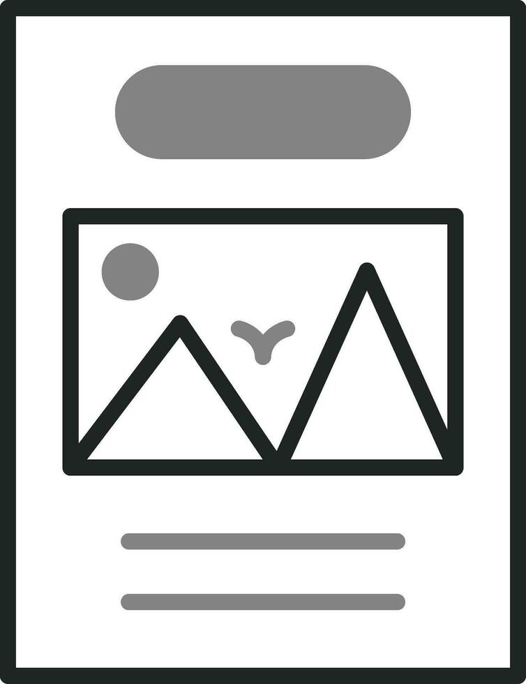 Posters Vector Icon