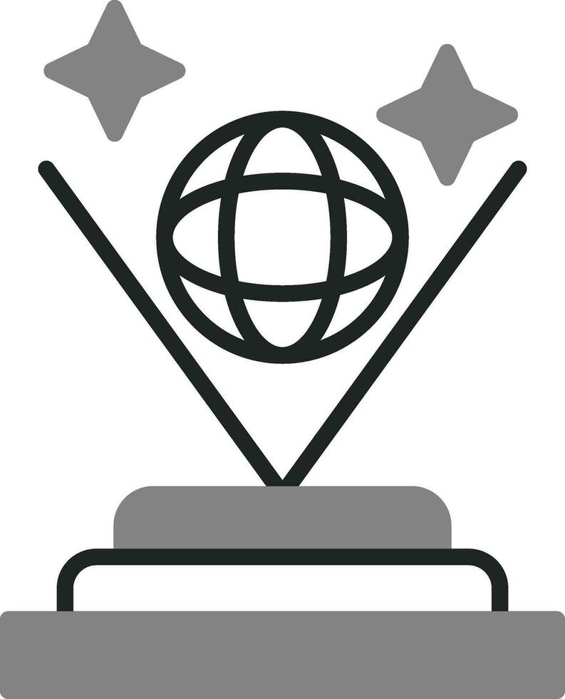 Hologram Vector Icon