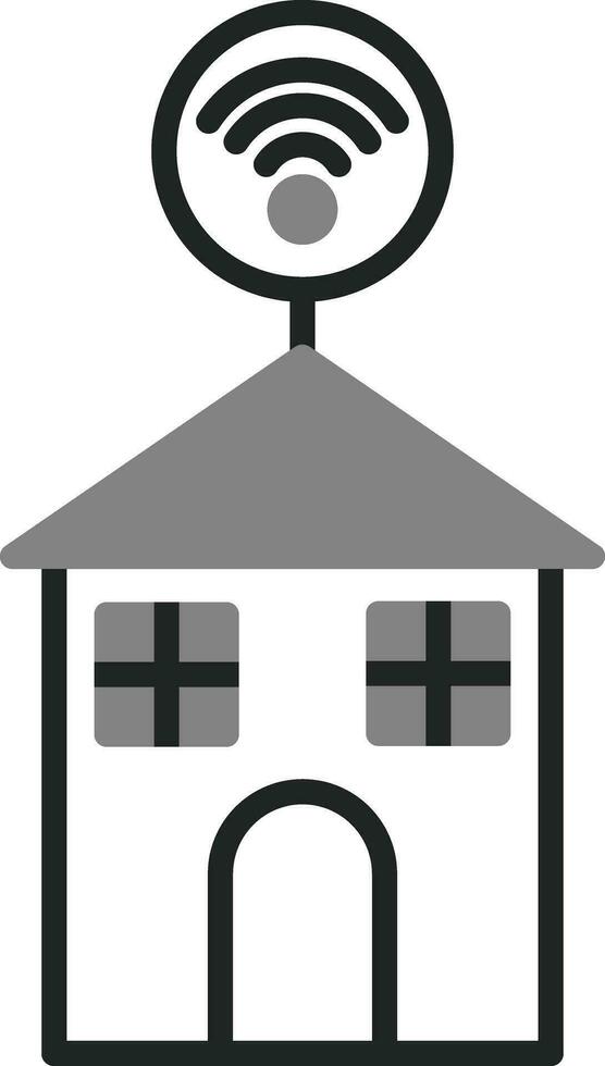 Smart House Vector Icon
