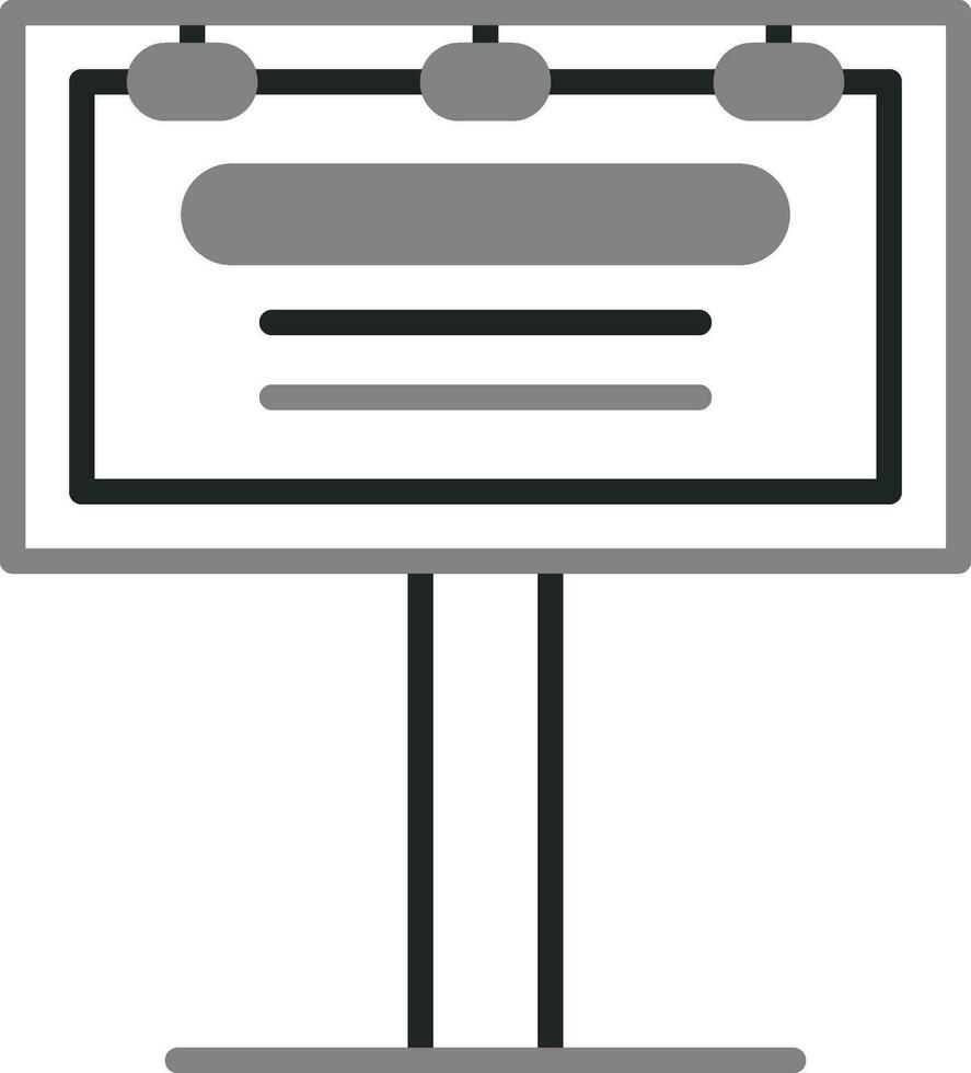 Billboard Vector Icon