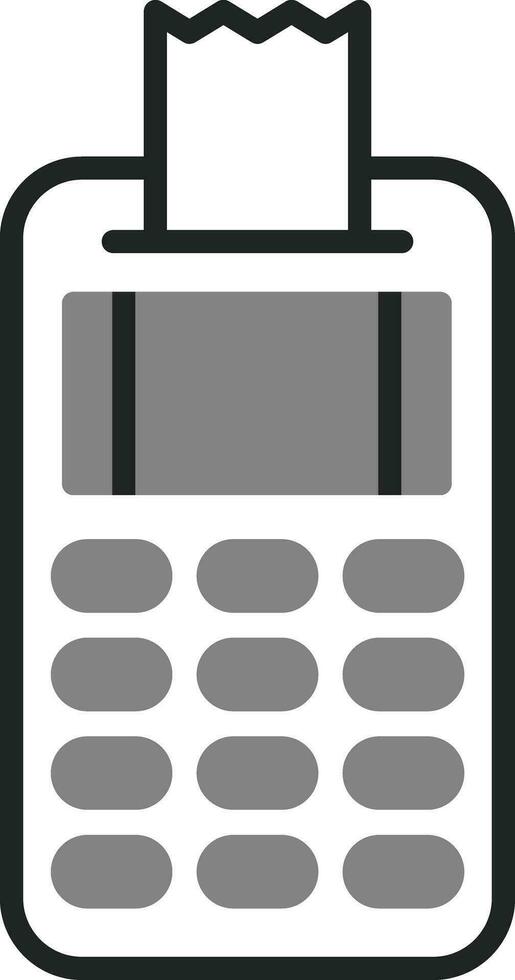 Pos Terminal Vector Icon