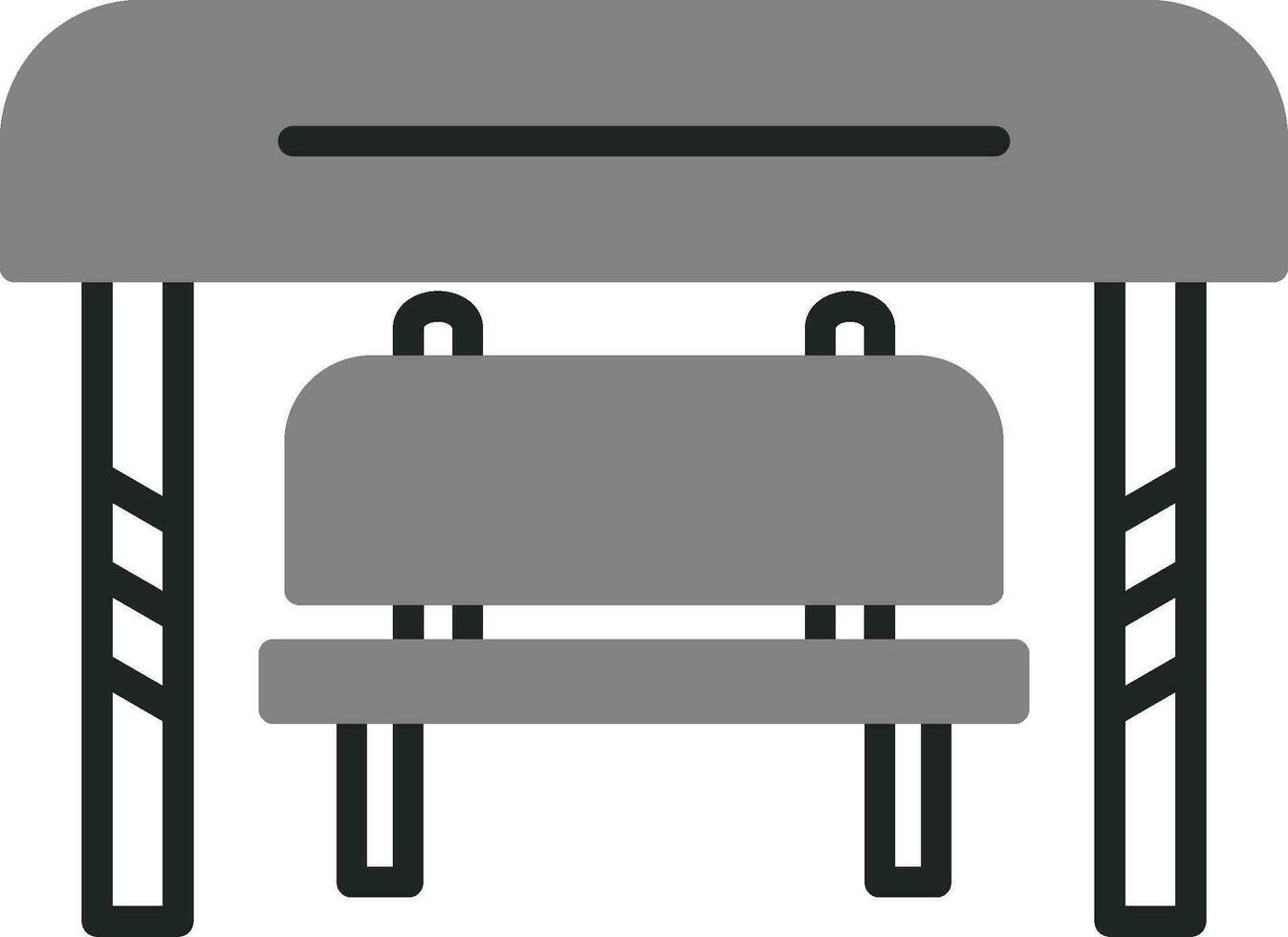 Bus Stop Vector Icon